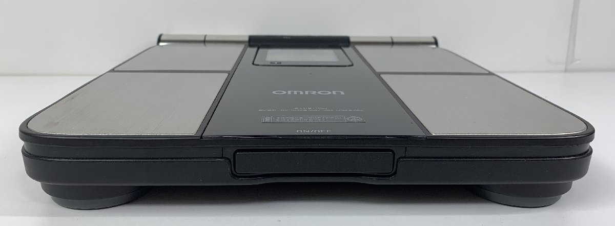【中古品】OmRon 體重計 HBF-702T オムロン カラダスキャン 體重體組成計 両手両足測定 Bluetooth通信機(jī)能搭載 st6-65