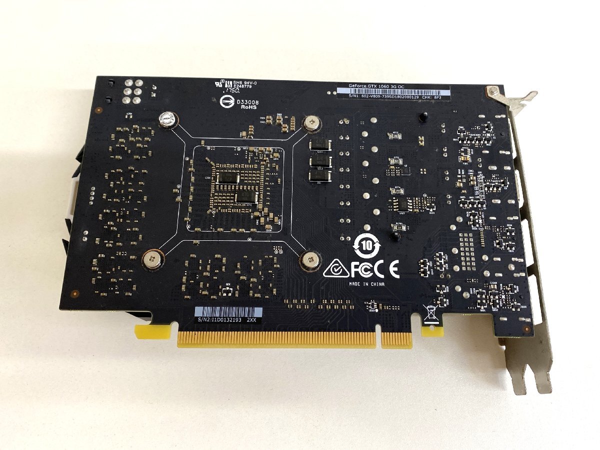 【現(xiàn)狀品】NVIDIA GeForce GTX 1060 3G OC グラフィックボード PCパーツ gt6-106