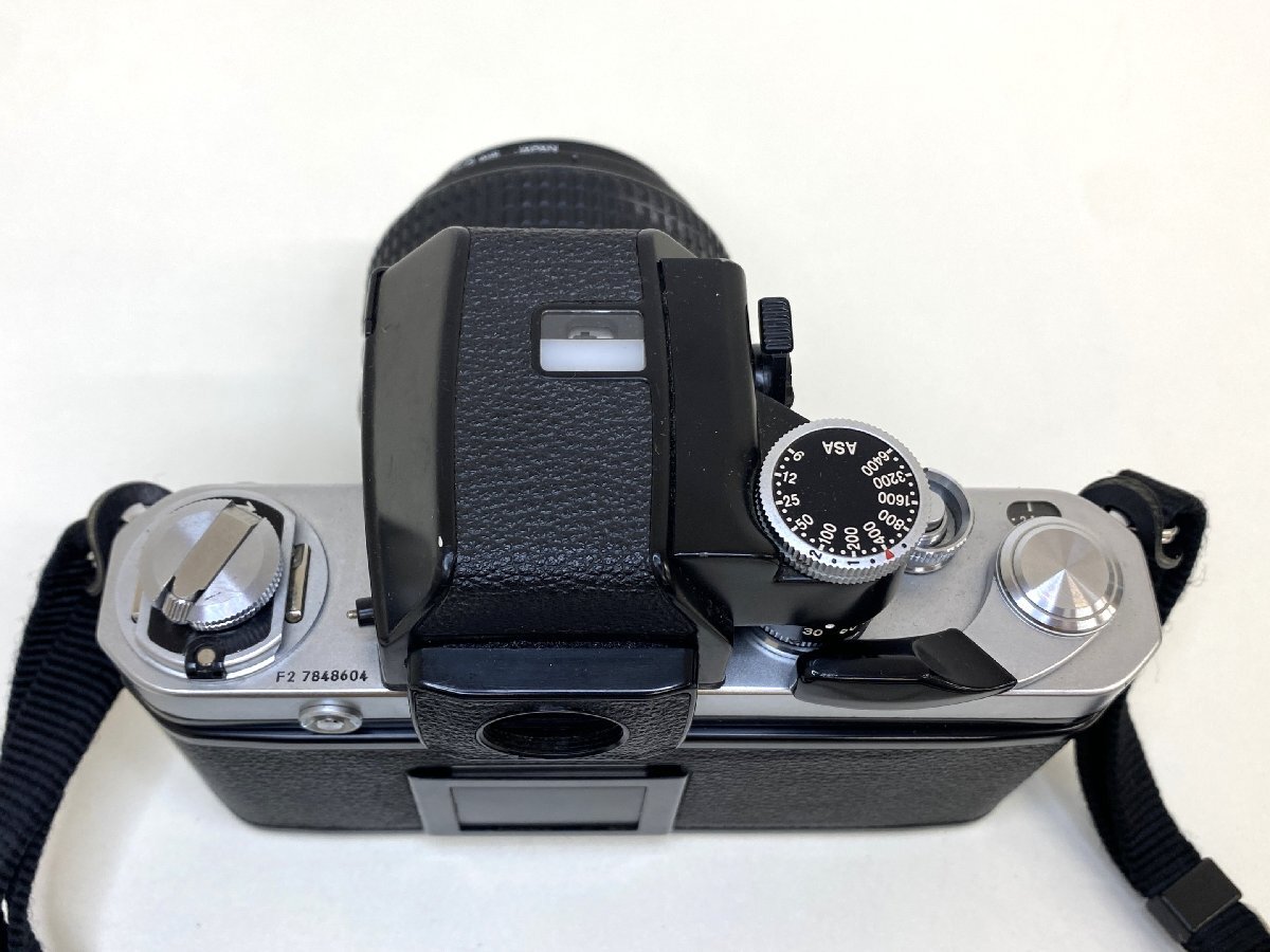 [ текущее состояние товар ]Nikon плёнка однообъективный зеркальный камера F2 7848604 NIKKOR 55mm 1:1.2 404573 Nikon пленочный фотоаппарат gt5-146