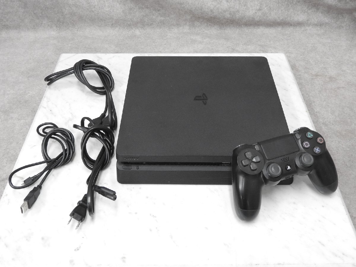 中古品】SONY CUH-2100B PS4 初期化済み ソニー nk5-155(PS4本体