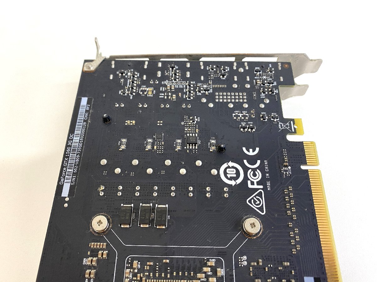【現(xiàn)狀品】NVIDIA GeForce GTX 1060 3G OC グラフィックボード PCパーツ gt6-106