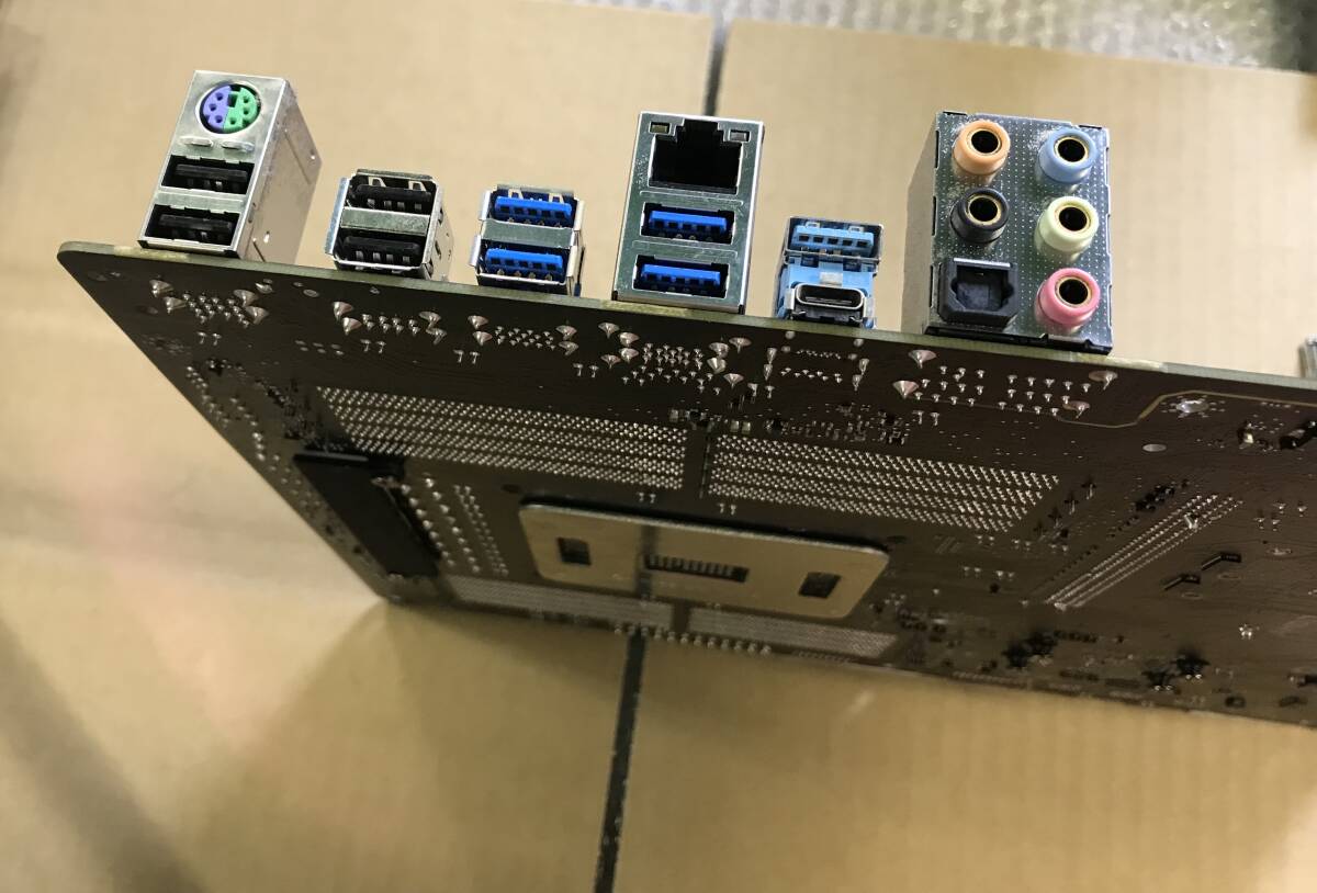 ★中古品 BIOS確認(rèn)済 MSI X299-S01 LGA2066 マザーボード IOパネル付屬★