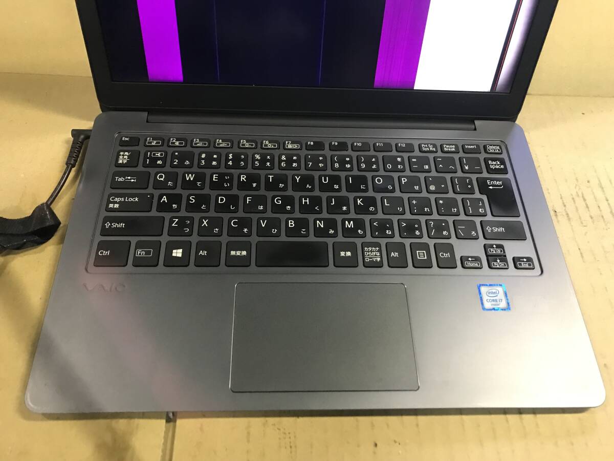 195* утиль SONY VJZ131A11N Intel Corei7 CPU/WEB камера 13.3 дюймовый Note PC*