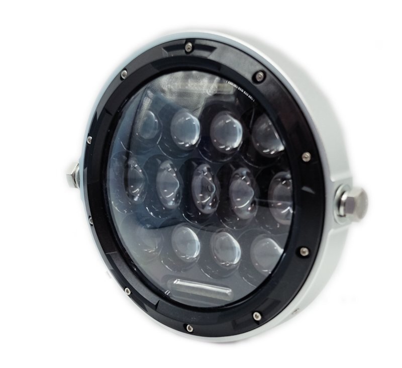 汎用 180mm 大徑 アルミリング LED ヘッドライト　NAKED2 CB400 XJR400