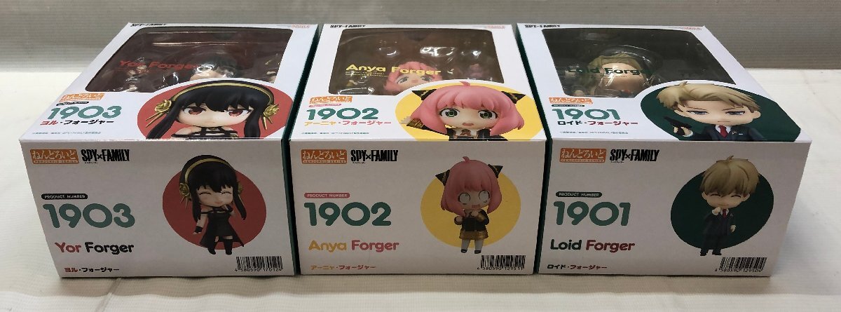 開封品 ねんどろいど スパイファミリー 3点まとめ アーニャ ヨル