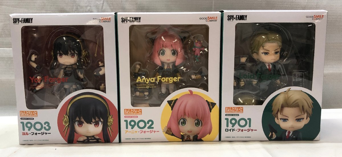 未開封 ねんどろいど スパイファミリー 3体セット まとめ売り