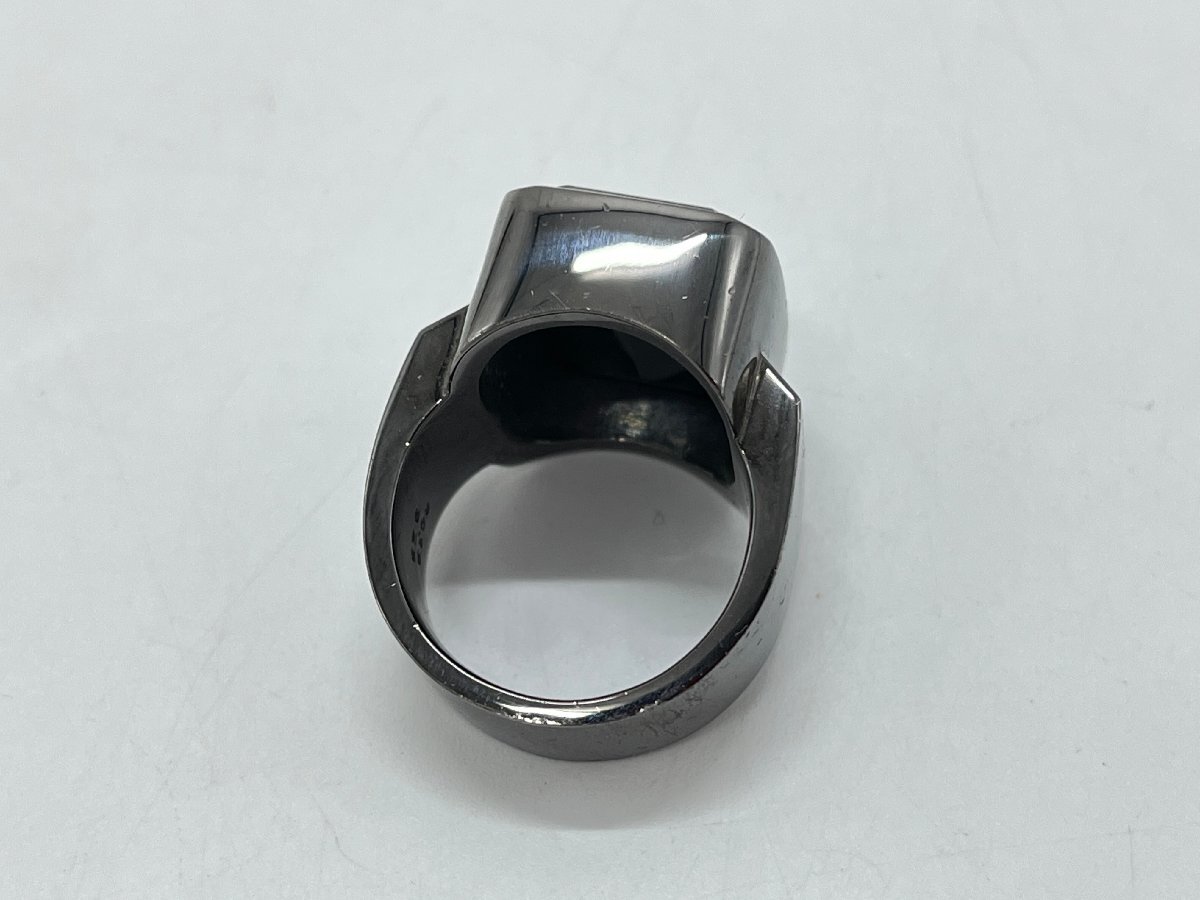 Justin Davis ジャスティン デイヴィス エミネムリング シルバー 925 サイズ:おそらく19號 RING 指輪 アクセサリー ☆良品☆[70-0609-E5]
