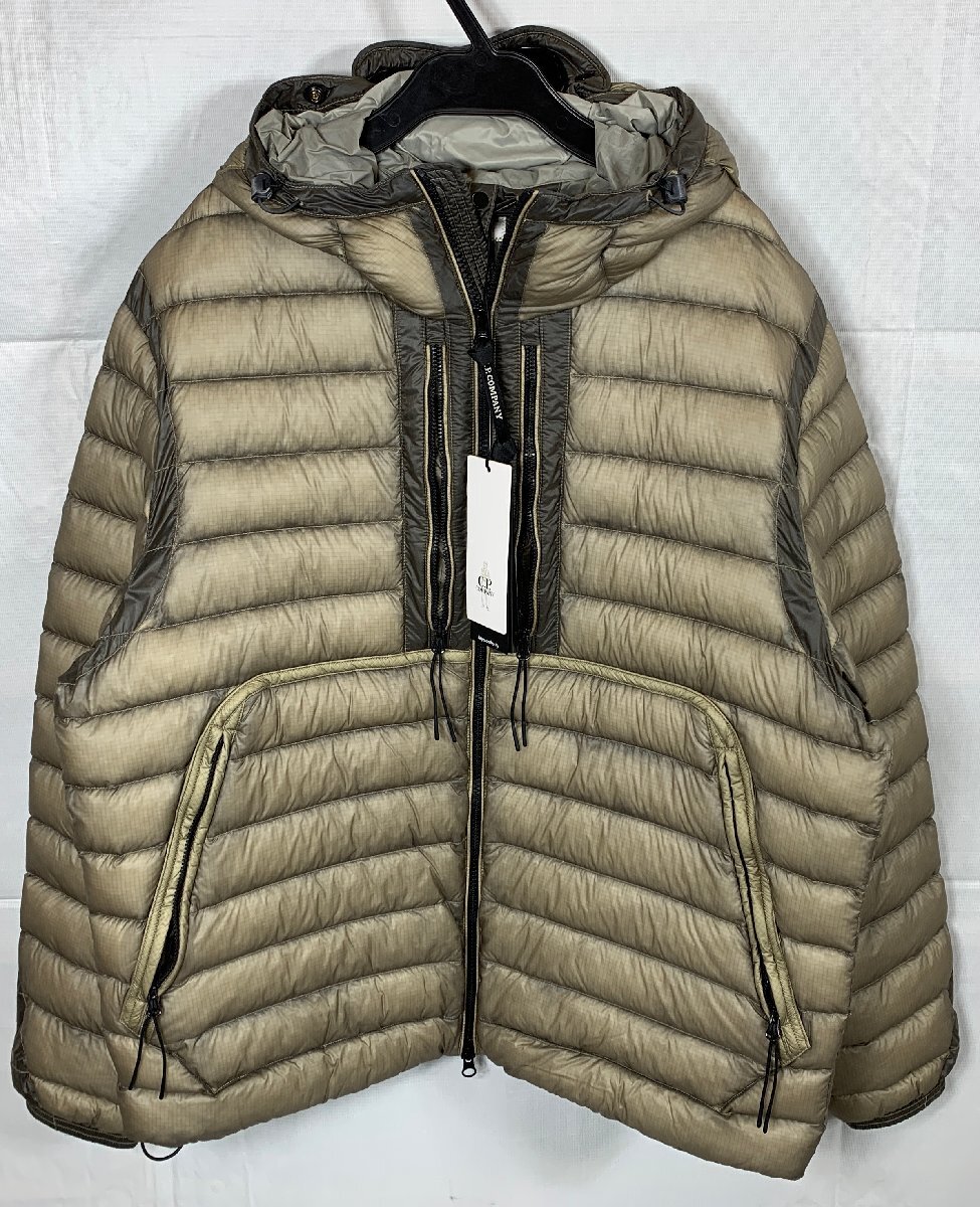 タグ付 C.P.COMPANY DD SHELL HOODED GOGGLE JACKET サイズ:XL 17CMOW073A ダウンジャケット ☆良品☆[65-0516-O7]