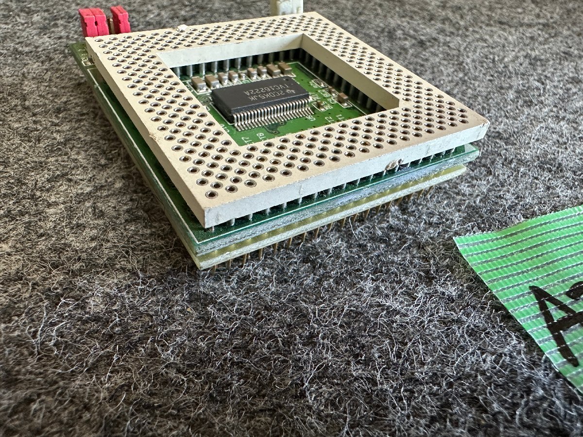 【送60サイズ】ジャンク現(xiàn)狀渡し PowerLeap　PL-370/T V:2.1　下駄本體のみ ピン曲がりあり