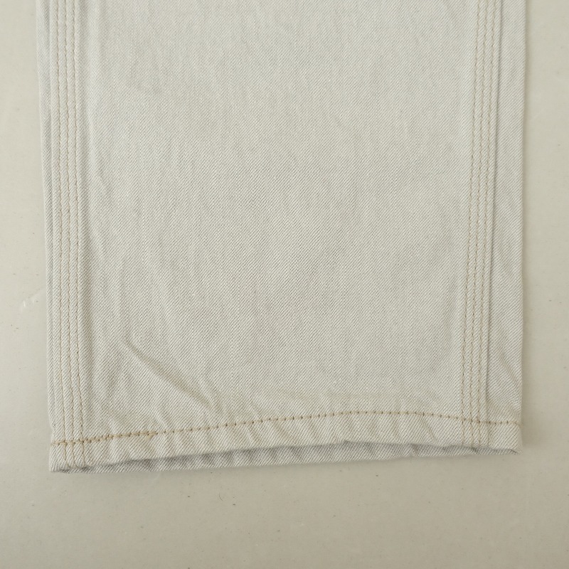 【定価1.5萬(wàn)】ジョンブル Johnbull *スリークォーターペインターパンツ*Lアイスブルーコットンワイドデニム(2-2505-65)【10F52】