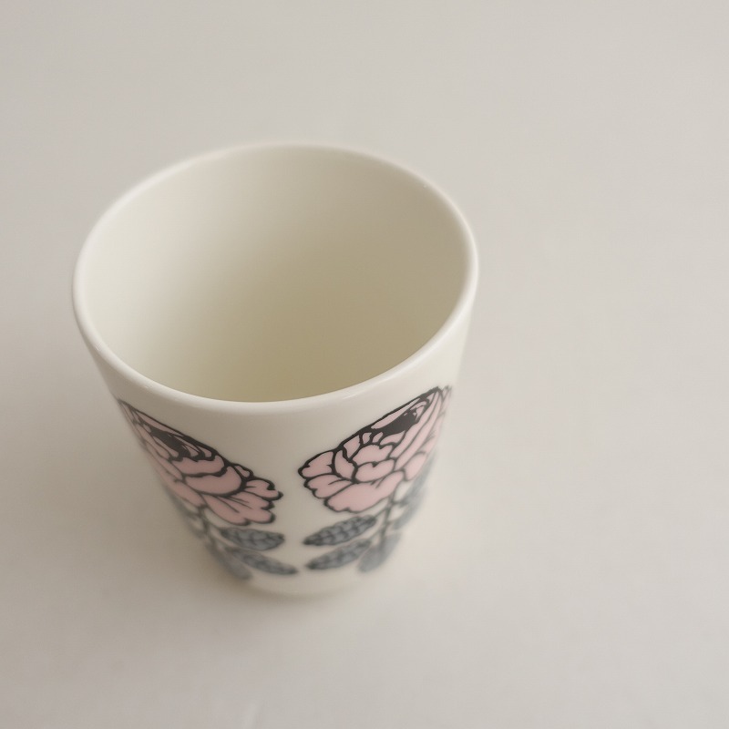 【北歐】未使用/日本限定色/マリメッコ marimekko *VIHKIRUUSU マグカップ ライトピンク*食器【陶器】(wa23-2505-24)【90F52】