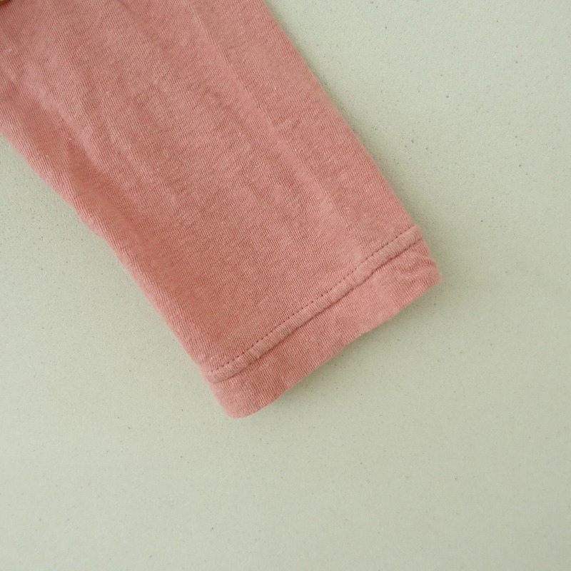 ネストローブ nest Robe *UpcycleLino ロングスリーブTシャツ*Fカットソー長袖ピンク(33-2505-478)【51F52】