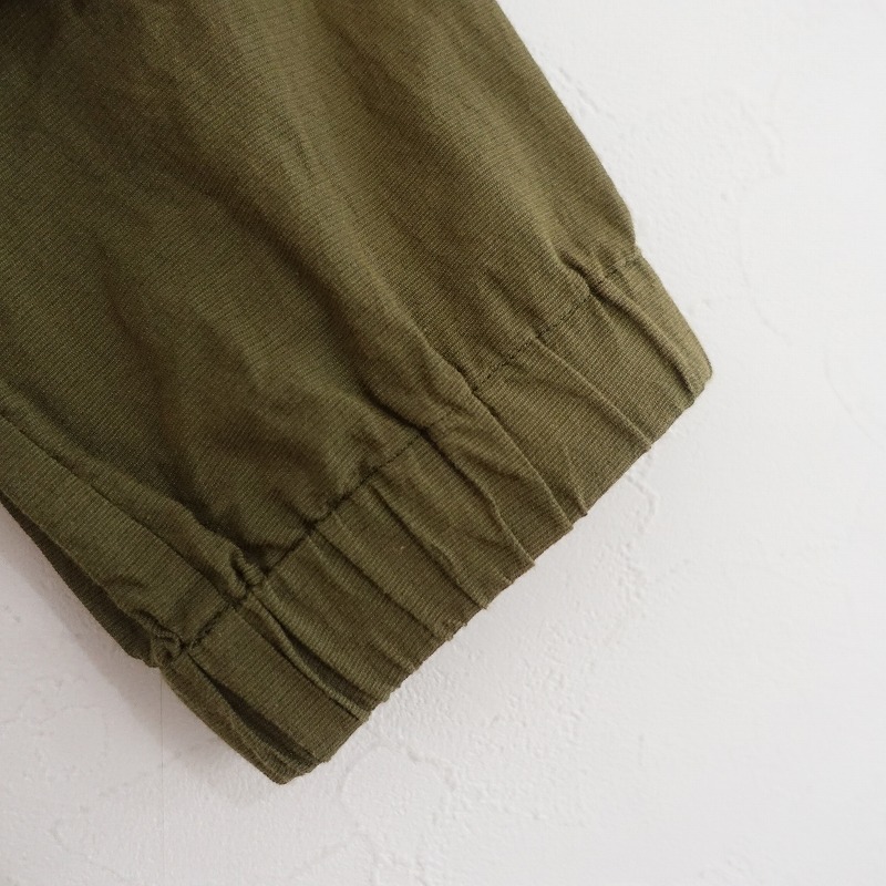【難あり/定価4.6萬】ミナペルホネンランドリー mina perhonen laundry *path 刺しゅうワンピース*38カーキ(25-2505-589)【22F52】