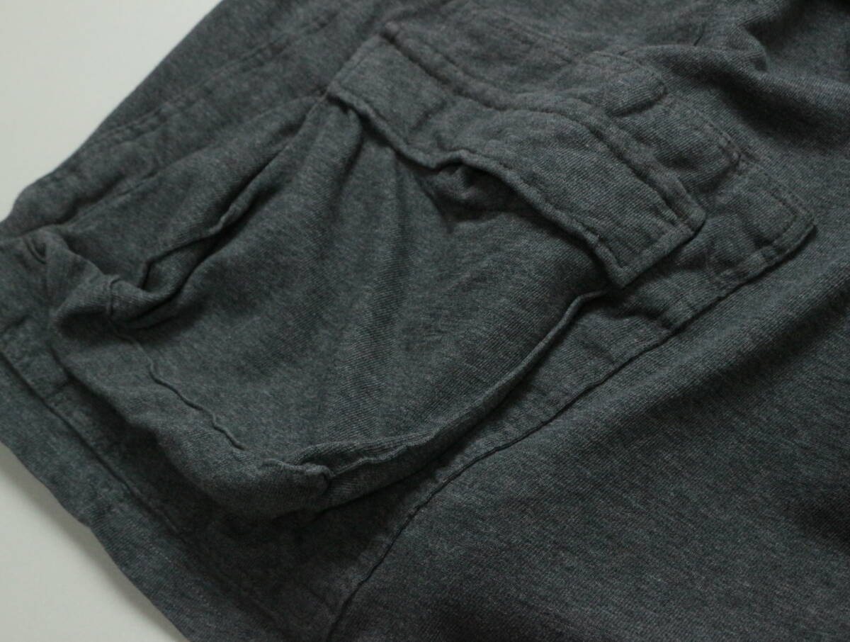 Z832/AVIREX/アヴィレックス/半袖Tシャツ/カーゴポケット付き/チャコール/クルーネック/メンズ/Mサイズ/丸首/