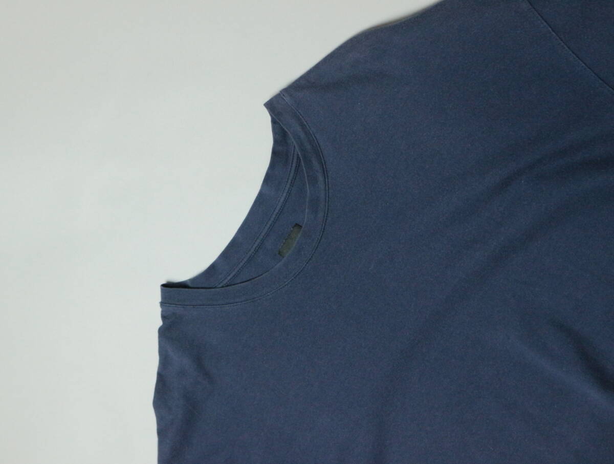 Z883/JIL SANDER/ジルサンダー/半袖Tシャツ/ネイビー/クルーネック/無地T/紺/メンズ/カットソー/Tシャツ/