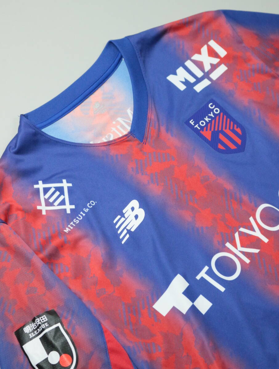 Z750/NEW BALANCE/ニューバランス/FC東京/FCトウキョウ/TOKYO/2024/1ST/レプリカ/ゲームシャツ/ユニフォーム/2XLサイズ/森重 真人/＃3/