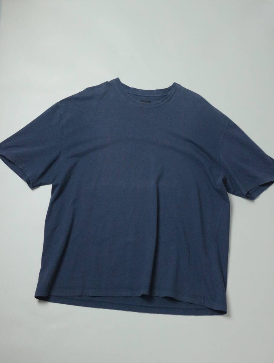 Z883/JIL SANDER/ジルサンダー/半袖Tシャツ/ネイビー/クルーネック/無地T/紺/メンズ/カットソー/Tシャツ/