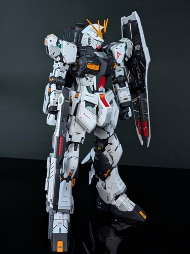 MG νガンダムVer.Ka ダブルファンネル/レジン他改造涂裝完成品　プレバン拡張ユニット　 (SDCSEXEGHGRGPGFM30MM