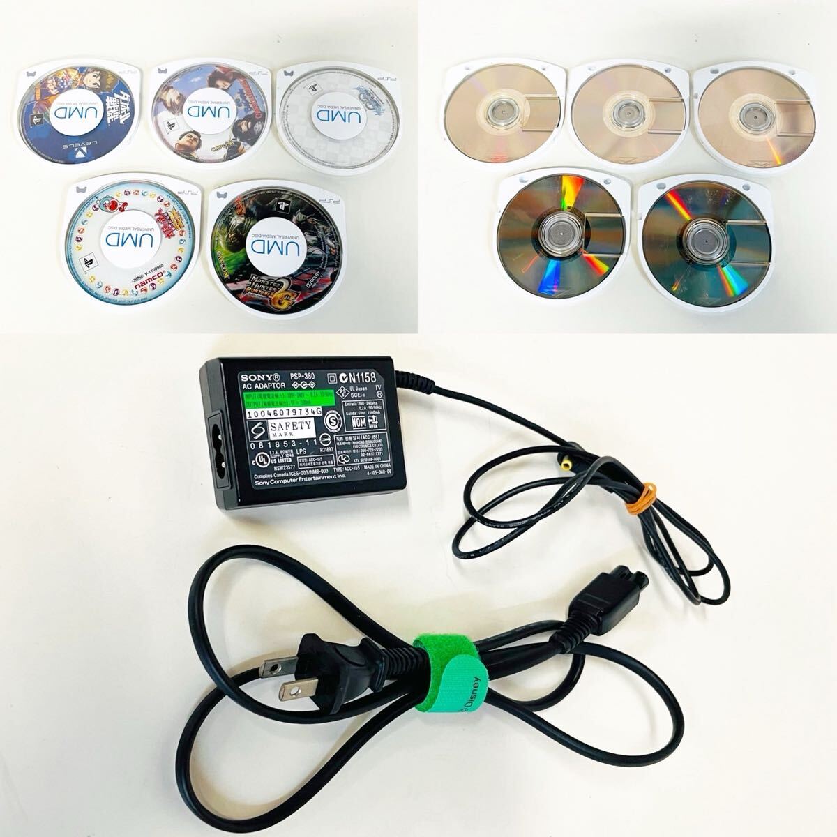 PSP本体 充電器付き PSP本体(PSP-3000/バイブラント・ブルー) PSP 充電器 オマケ