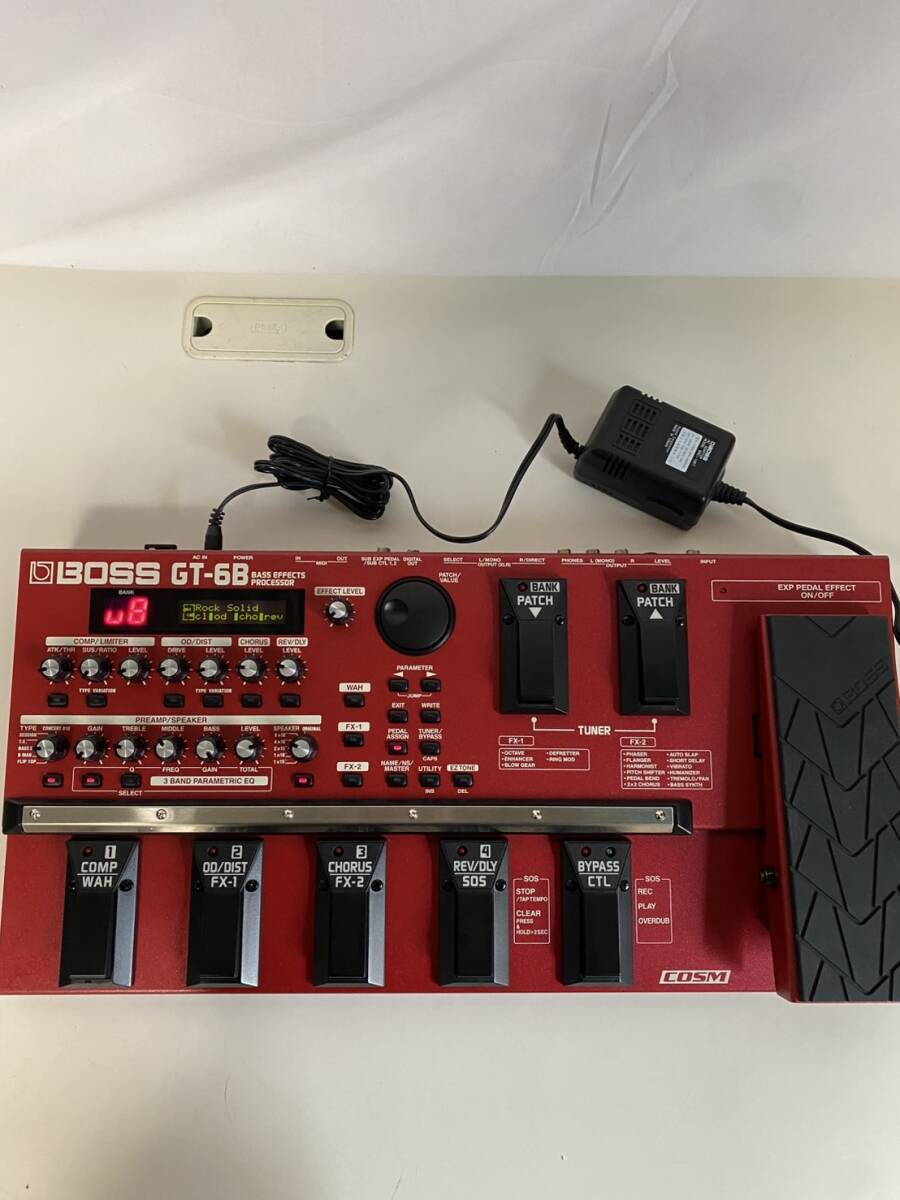 BOSS BOSS GT-6B Bass Effects Processor マルチエフェクター BOSS BOSS GT-6B Bass Effects Processor マルチエフェクター