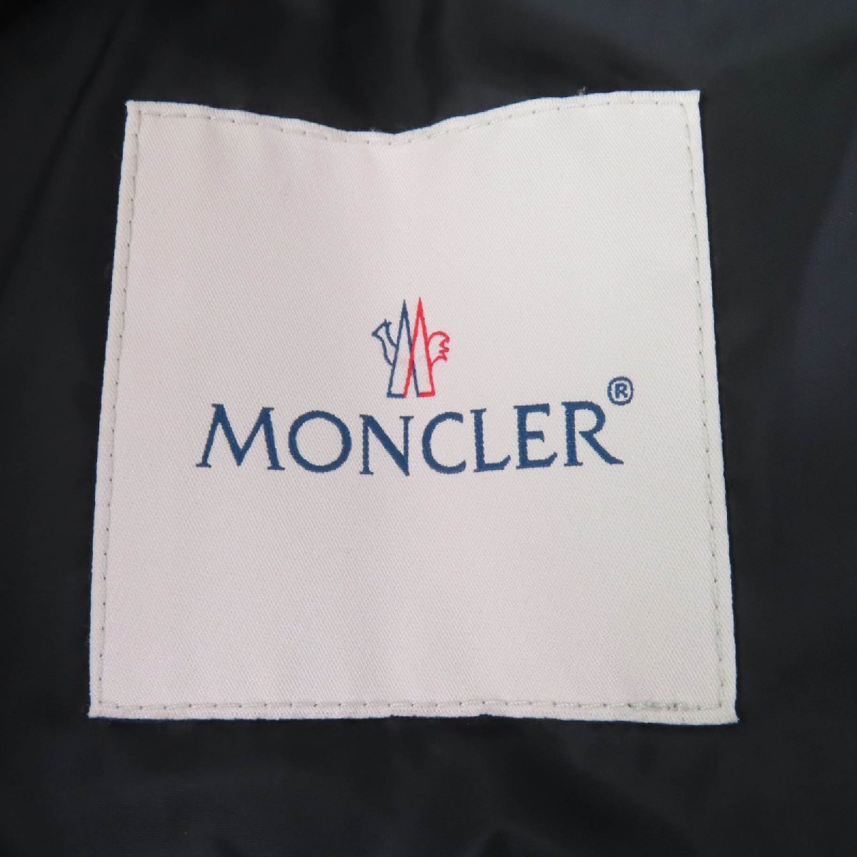 美品☆MONCLER モンクレール 20-21AW ROELAN ゴールドフォックスファー・ベルト付 ダウンジャケット ブラック 0 正規品 レディース_画像8