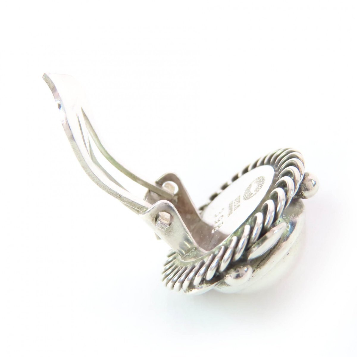  прекрасный товар *Georg Jensen George Jensen 39B серьги ( обе уголок для ) аксессуары SV925 серебряный масса 9.1g женский 
