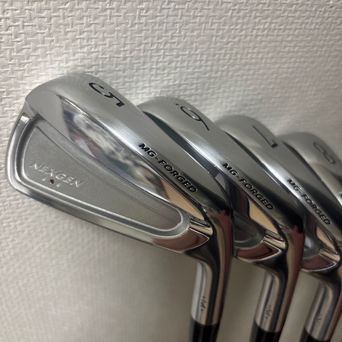【遠藤製】 NEXGEN MG-FORGED 5-PW 6本 モーダス105 S Yahoo!オークション - NEXGEN MG-FORGED アイアン 5〜PW 6本