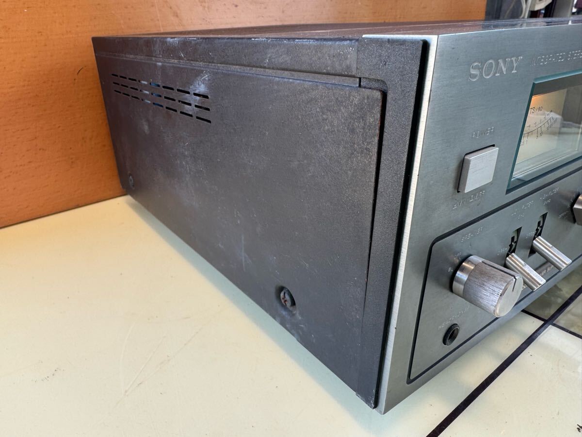 (J12) SONY ソニー TA-F6B プリメインアンプ オーディオ機(jī)器 通電確認(rèn)済み　現(xiàn)狀品　ジャンク