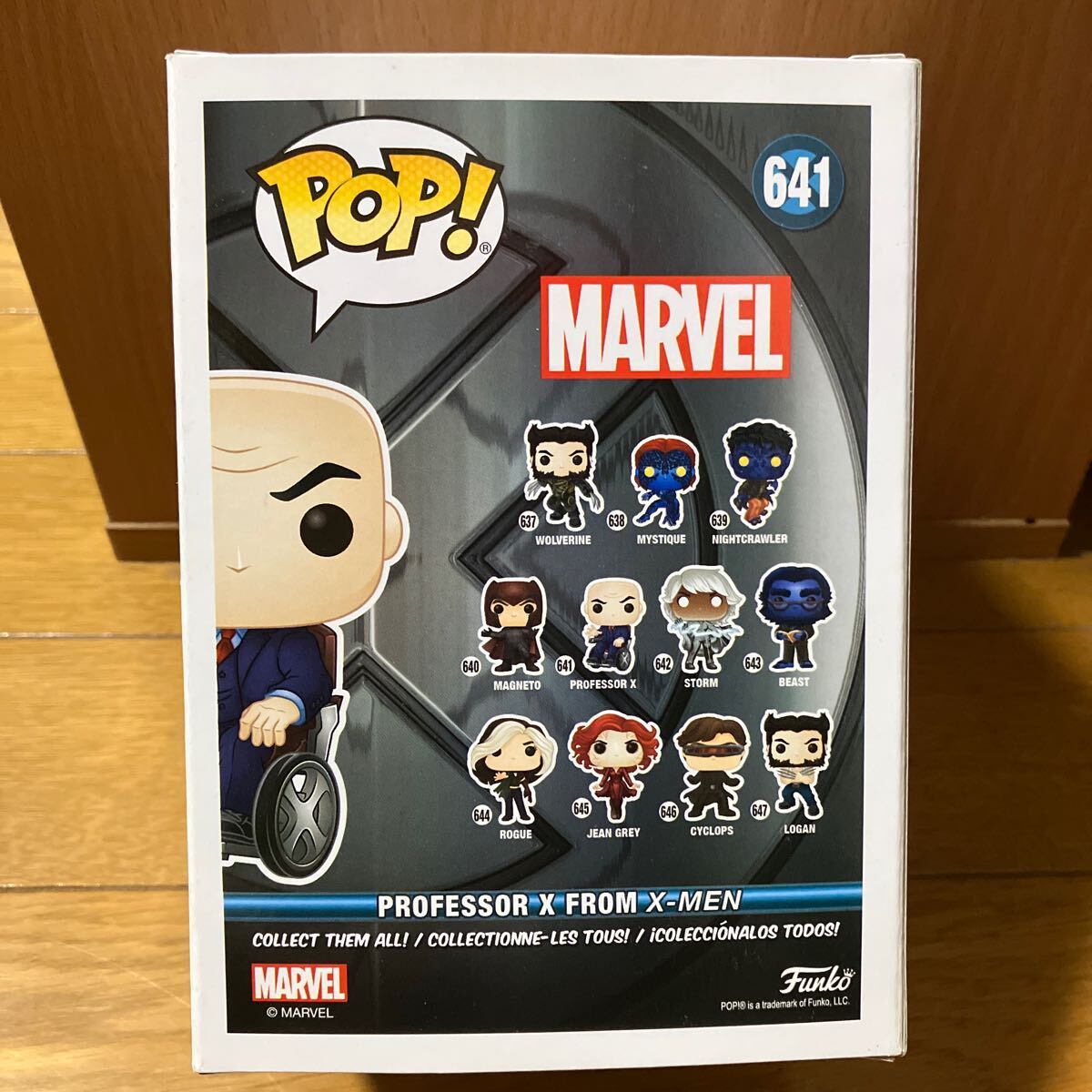 X-men プロフェッサーX Funko pop ファンコ PROFESSOR フィギュア チャールズ
