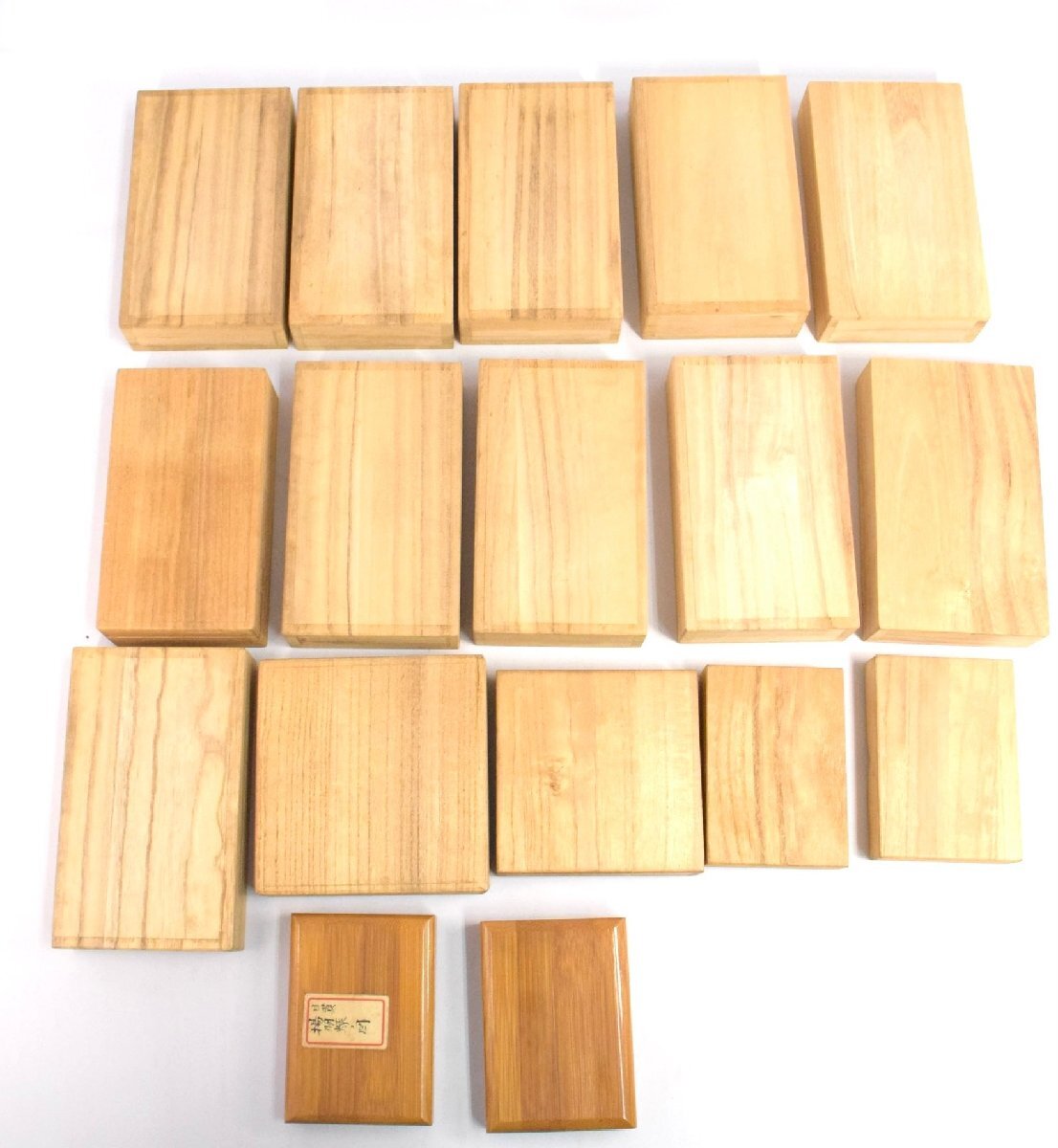 (8-20987)17點 鍔箱 空箱 使用品 桐箱【緑和堂】