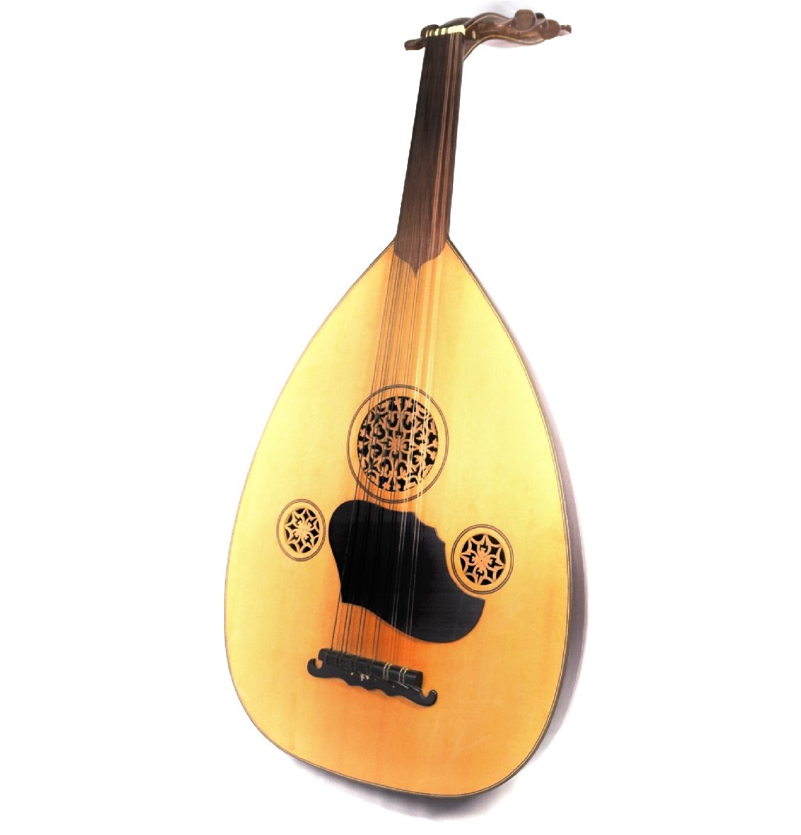 (2-13438)LUTE リュート 楽器 高さ約80cm 弦楽器 器材 音未確認【緑和堂】