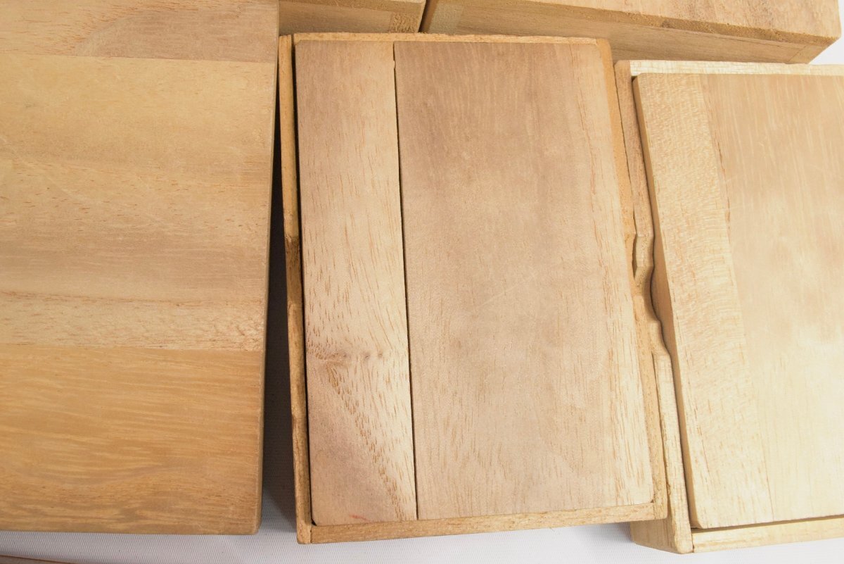 (8-20987)17點 鍔箱 空箱 使用品 桐箱【緑和堂】