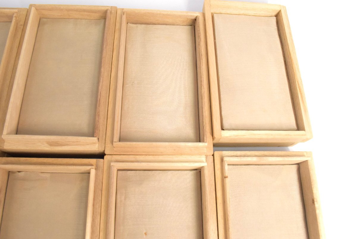 (8-20987)17點 鍔箱 空箱 使用品 桐箱【緑和堂】