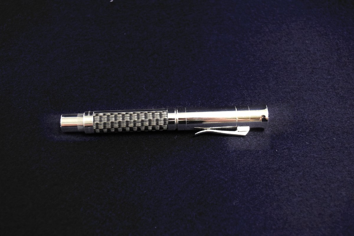 (2-19287)GRAF VON FABER-CASTELL グラフフォンファーバーカステル伯爵 萬年筆/krone ガラス ケース付 筆記未確認【緑和堂】