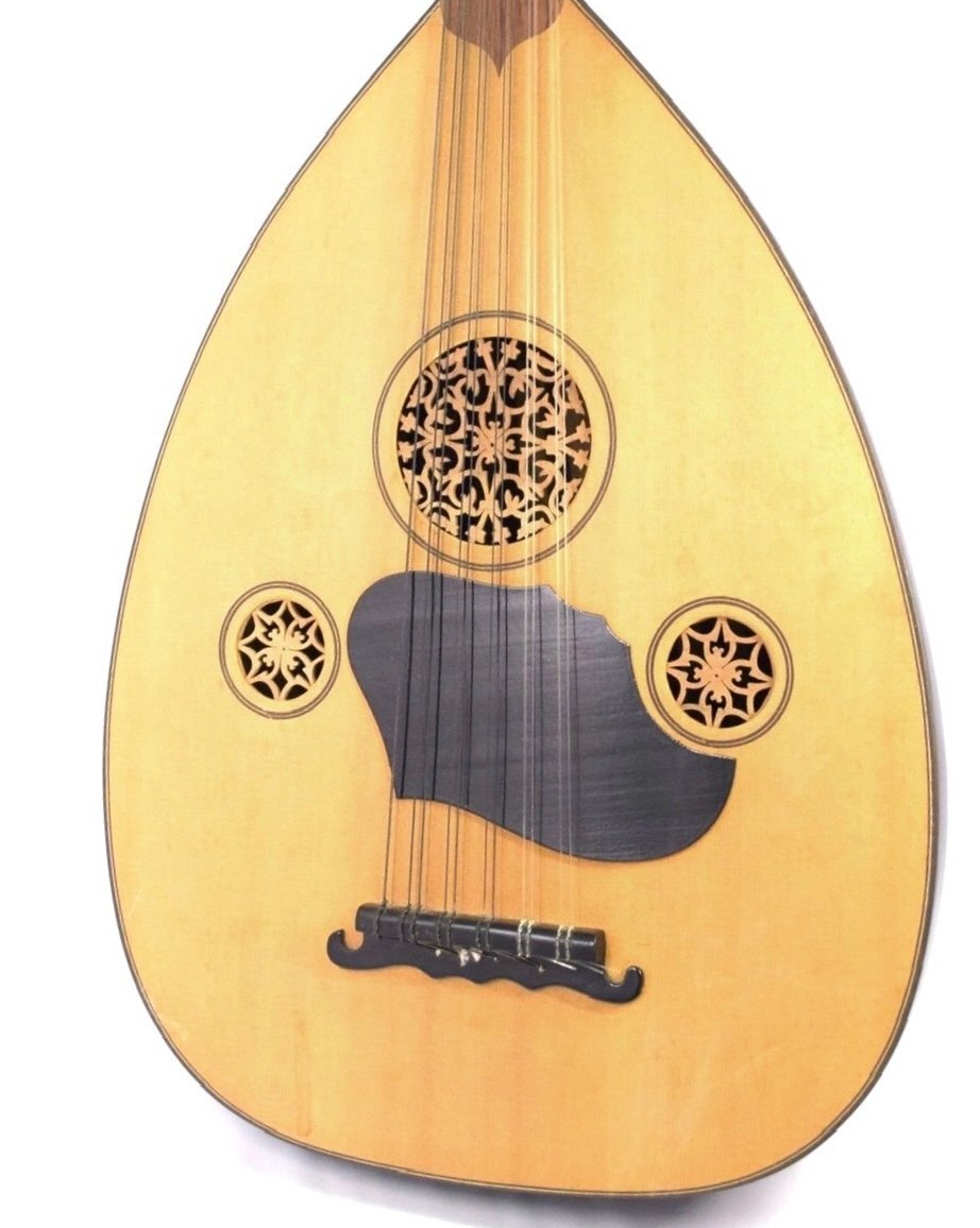 (2-13438)LUTE リュート 楽器 高さ約80cm 弦楽器 器材 音未確認【緑和堂】