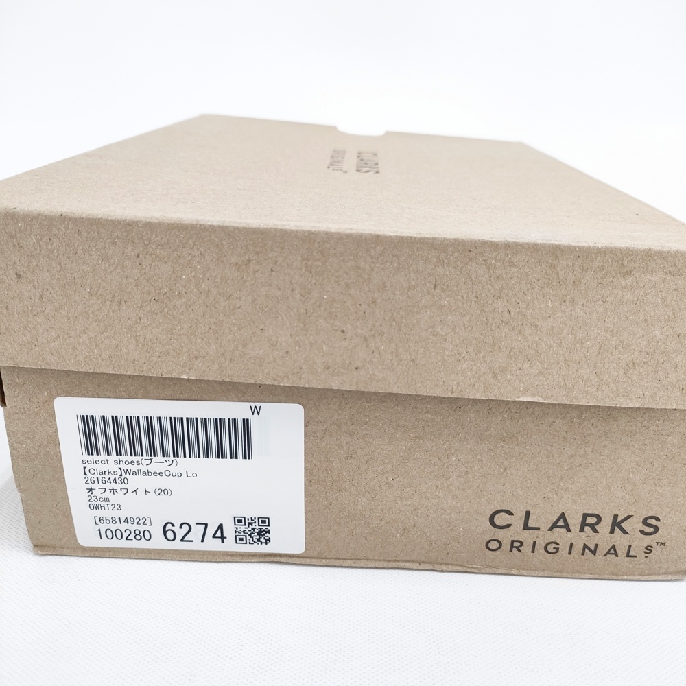 5-0615M◎Clarks 新品 WallabeeCup Lo ミュール サンダルワラビー ラバークレープソール サイズUK4 ミュール ベージュ クラークス 250288