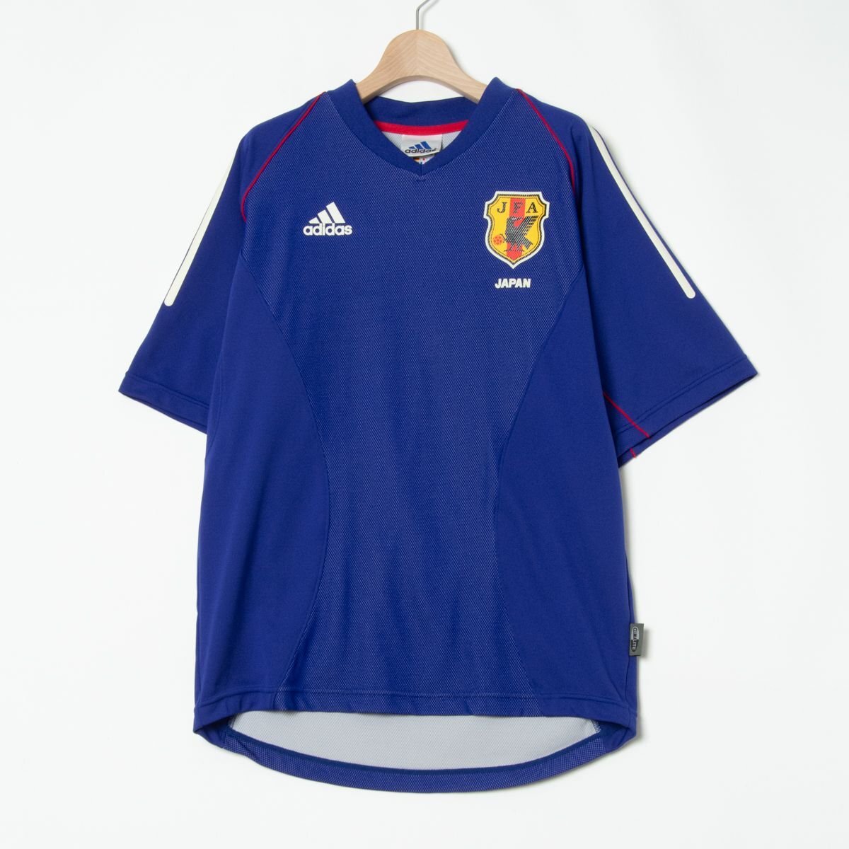 Japan Adidas 2002 climacool shirt. Soccer World Cup. Double