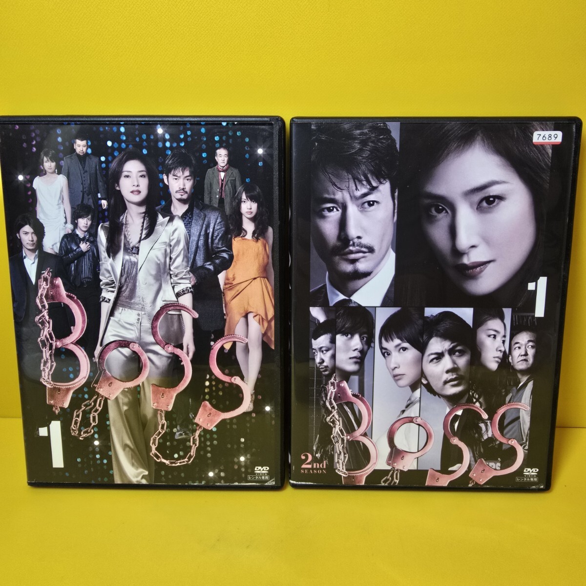 新品ケース 交換済 BOSS ボス 1st+2nd SEASON DVD全12巻 新品ケース 交換済み BOSS ボス 1st season+2nd SEASON DVD 全