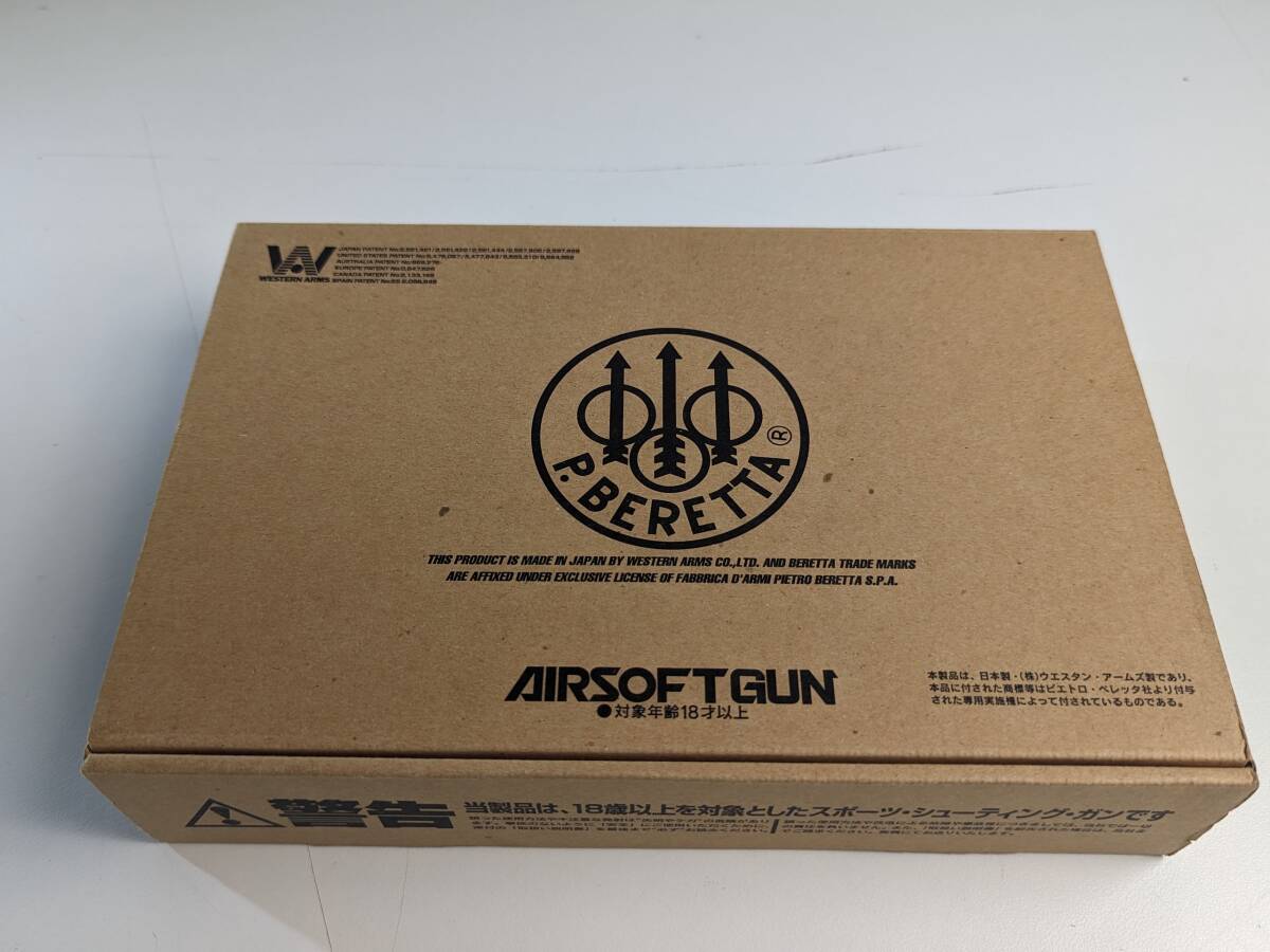 ◆◇K122 WA BERETTA M92FS OLVE DRAB ブローバック ウエスタンアームズ オリーブドラブ 元箱 説明書 ガスガン◇◆