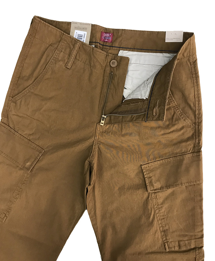 新品タグ付き■Levi'sリーバイス/XX CHINO カーゴCARGOパンツテーパーキャメル/39441-0033/34■在庫限り■