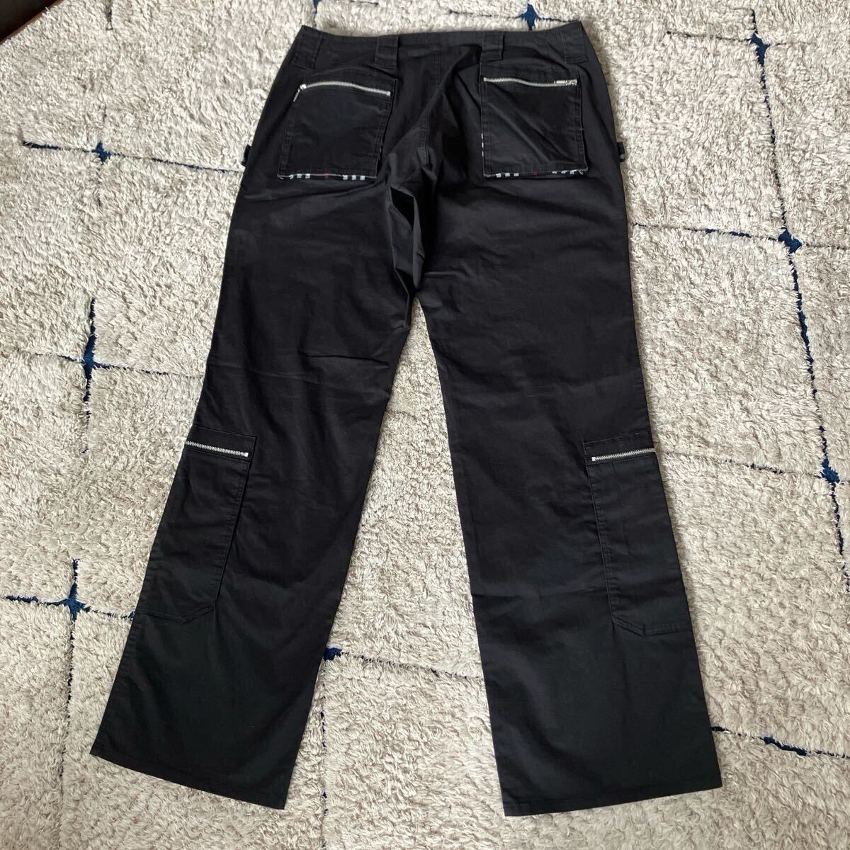 Barakuバーバリーブラックレーベル チノパン パンツ ノバチェック 希少◇サイズ85!!BURBERRY BLACK LABEL バーバリーブラック