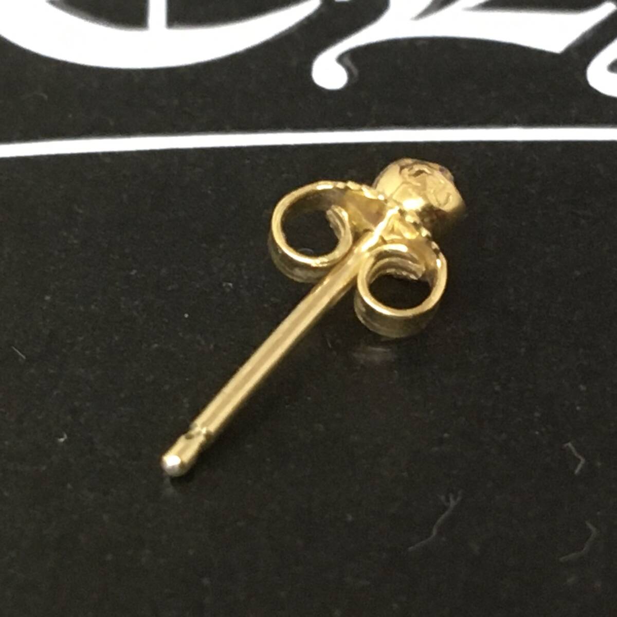 Chrome Hearts クロムハーツ 22k ミニ クロス ボール スタッド ピアス 