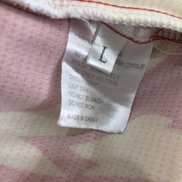 TNZ2089 中國(guó) チャイナ リバーシブル #5 タンクトップ レッド イエロー L