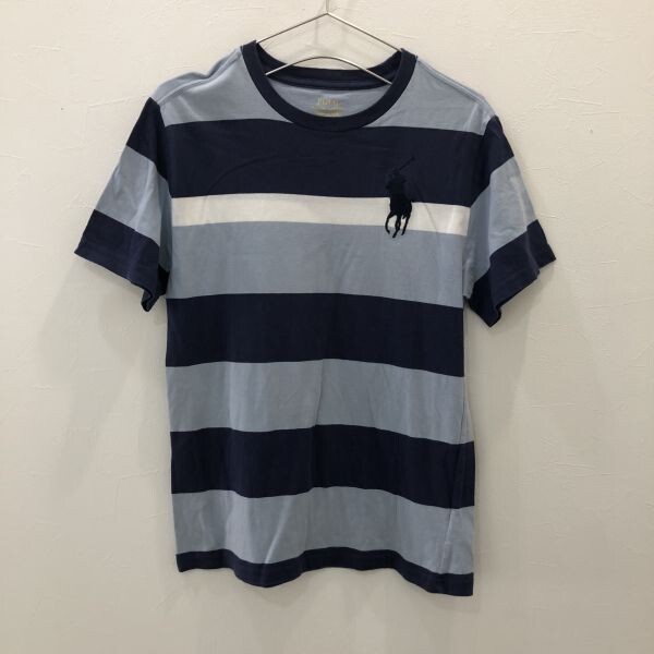TNZ2110 Ralph Lauren большой po колено окантовка голубой бледно-голубой Youth размер L/G женщина S соответствует 