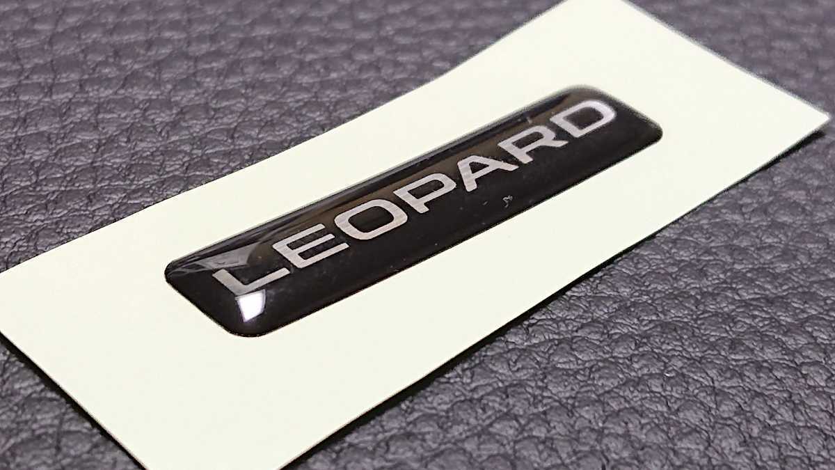 ★日産F31レパード★後期文字樹脂タイプミニステッカー★の画像2