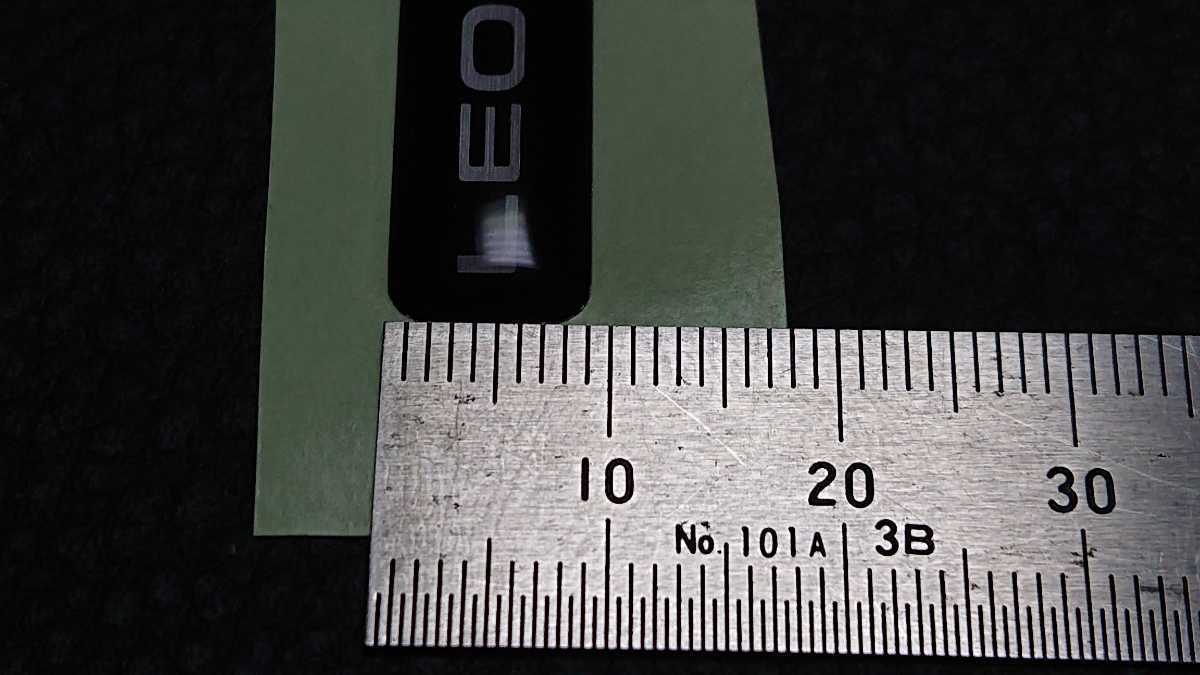 ★日産F31レパード★後期文字樹脂タイプミニステッカー★の画像5