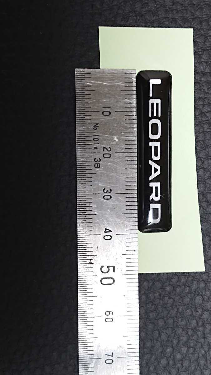 ★日産F31レパード★後期文字樹脂タイプミニステッカー★の画像4