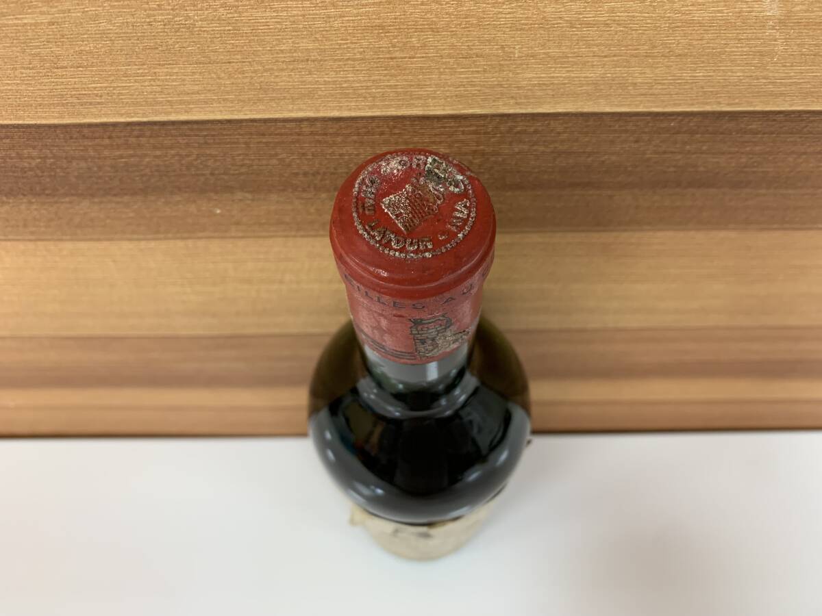 【未開栓】GRAND VIN DE CHATEAU LATOUR シャトー ラトゥール 1961年 750ml 12% ワイン 赤 お酒 T250618