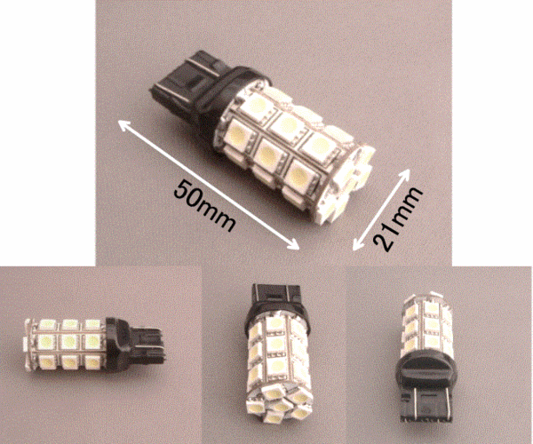 【みねや】T20 シングル/ダブル兼用★3chip SMD27連★送料160円