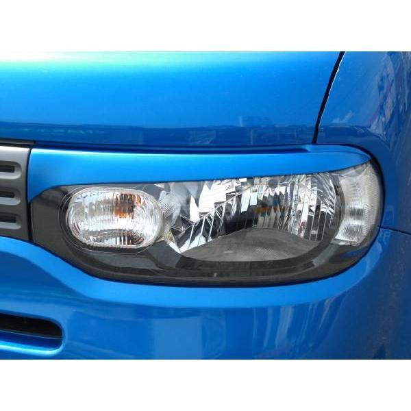 キューブ Z12,NZ12 H20年11月~ NISSAN CUBE アイライン 左右セット 未塗装 新品 (NO.224)_画像4